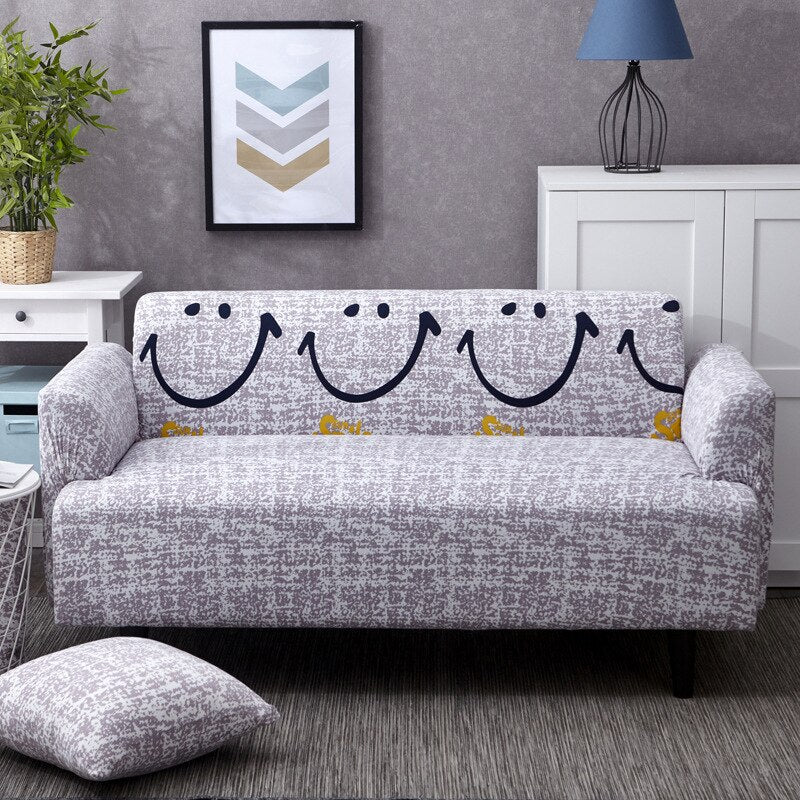 1/2/3/4 Seater Printed Elastic Sofa Covers Stretch Printed Flower Sofa Slipcovers Plaid Sofa Slipcover Sofa Chair Couch Cover Home Decor Covers - Image 24