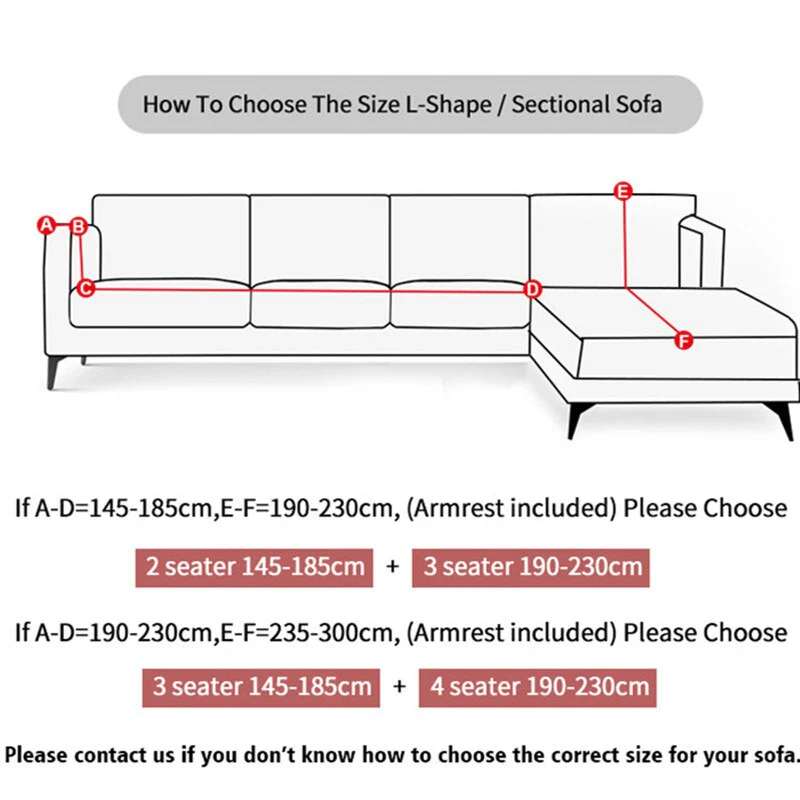 1/2/3/4 Seater Printed Elastic Sofa Covers Stretch Printed Flower Sofa Slipcovers Plaid Sofa Slipcover Sofa Chair Couch Cover Home Decor Covers - Image 6