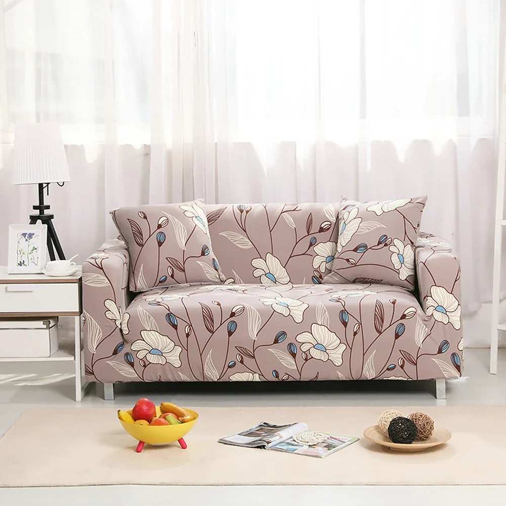 1/2/3/4 Seater Sofa Slipcovers Elastic Green Leaf Sofa Couch Cover Funda Sofa Chair Sofa Covers - Image 7