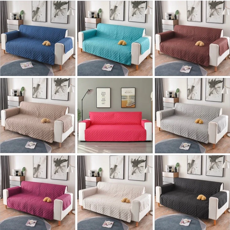 1/2/3 Seat Pet Sofa Covers For Living Room Couch Cover Chair Anti-Slip Removable Washable Mat Furniture Protector Cat - Image 4