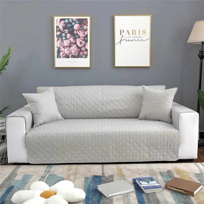 1/2/3 Seat Sofa Covers Pet Couch Cover Couch Cover Chair Throw Pet Dog Kid Mat Furniture Protector Reversible Armrest Slipcovers - Image 16