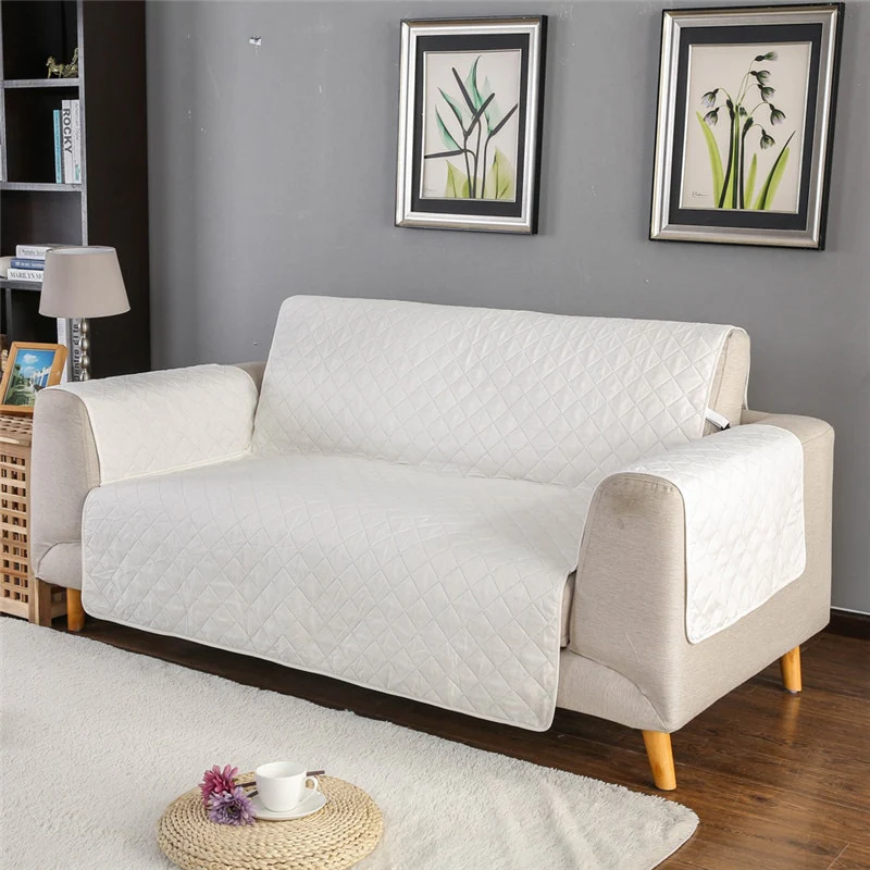 1/2/3 Seat Sofa Covers Pet Couch Cover Couch Cover Chair Throw Pet Dog Kid Mat Furniture Protector Reversible Armrest Slipcovers - Image 9