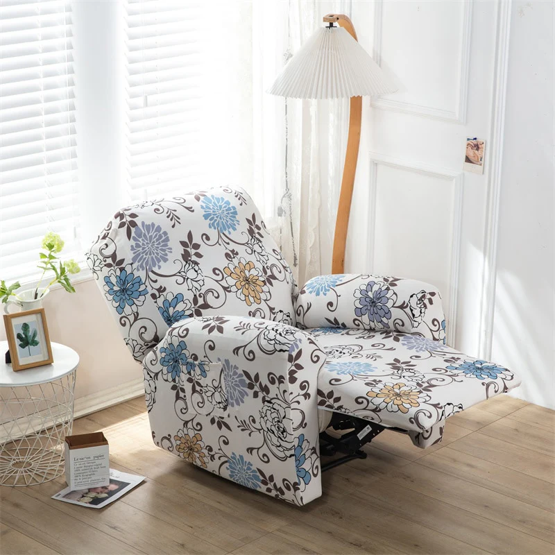 1/2/3 Seater Printed Recliner Sofa Covers Accent Elastic Armchair Cover Relax Lazy Boy Sofa Protector Covers Lounge Home Decor - Image 7