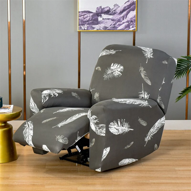 1 2 3 Seater Recliner Sofa Cover Stretch Lazy Boy Chair Cover Elastic Sofa Slipcovers for Living Room Armchair Furniture Covers - Image 30