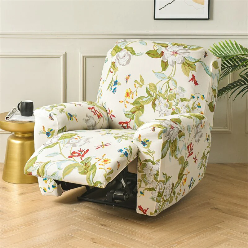 1 2 3 Seater Recliner Sofa Cover Stretch Lazy Boy Chair Cover Elastic Sofa Slipcovers for Living Room Armchair Furniture Covers - Image 5