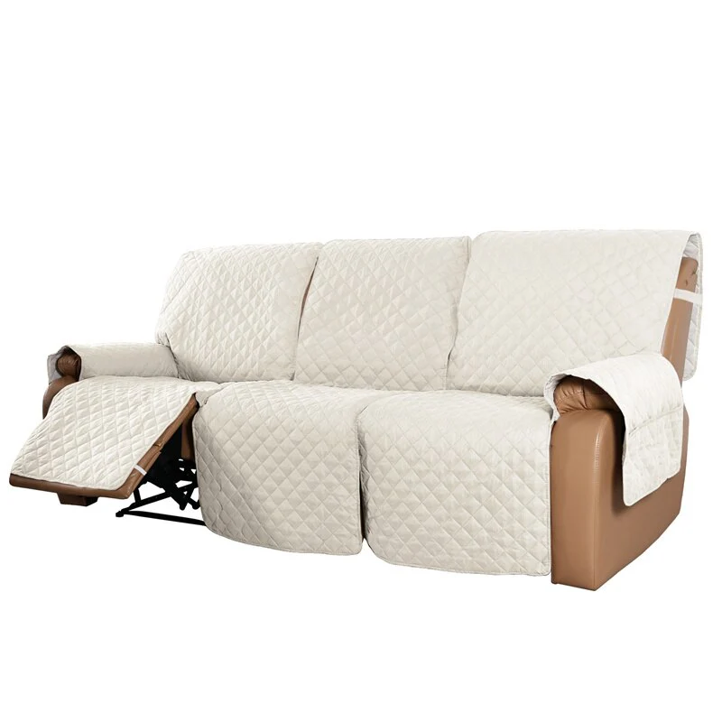 1 2 3 Seater Recliner Sofa Covers Pet Kids Dog Sofa Mat Solid Lounger Couch Towel  Armchair Covers Lazy Boy Chair Sofa Slipcovers - Image 24