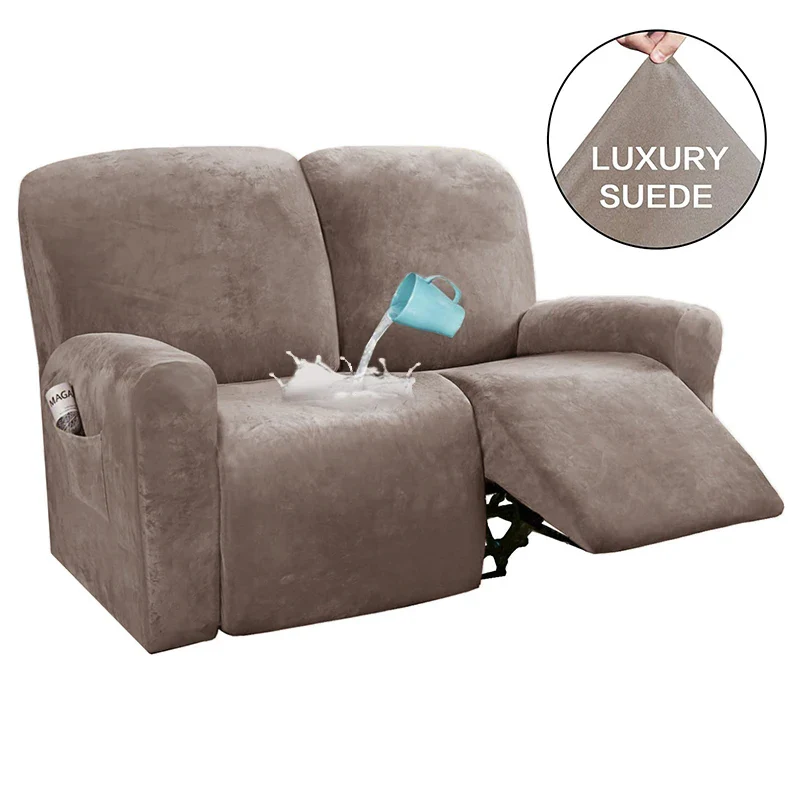 1 2 3 Seater Waterproof Recliner Sofa Covers Elastic Spandex Relax Lazy Boy Chair Cover for Living Room Armchair Sofa Cover - Image 12