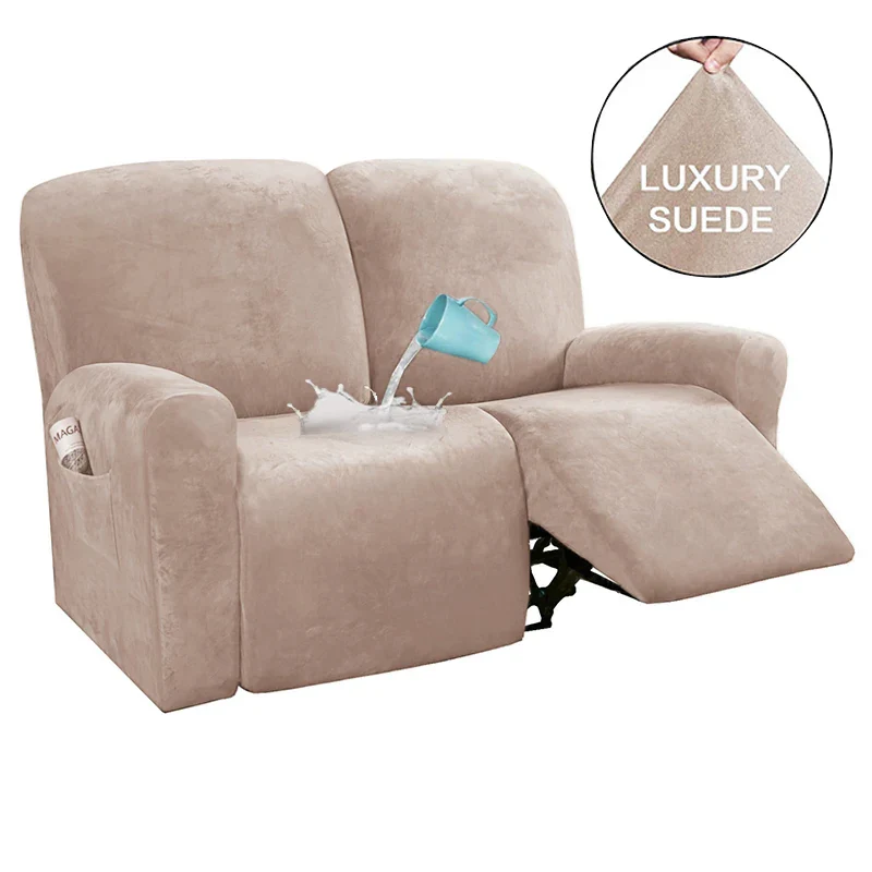 1 2 3 Seater Waterproof Recliner Sofa Covers Elastic Spandex Relax Lazy Boy Chair Cover for Living Room Armchair Sofa Cover - Image 14