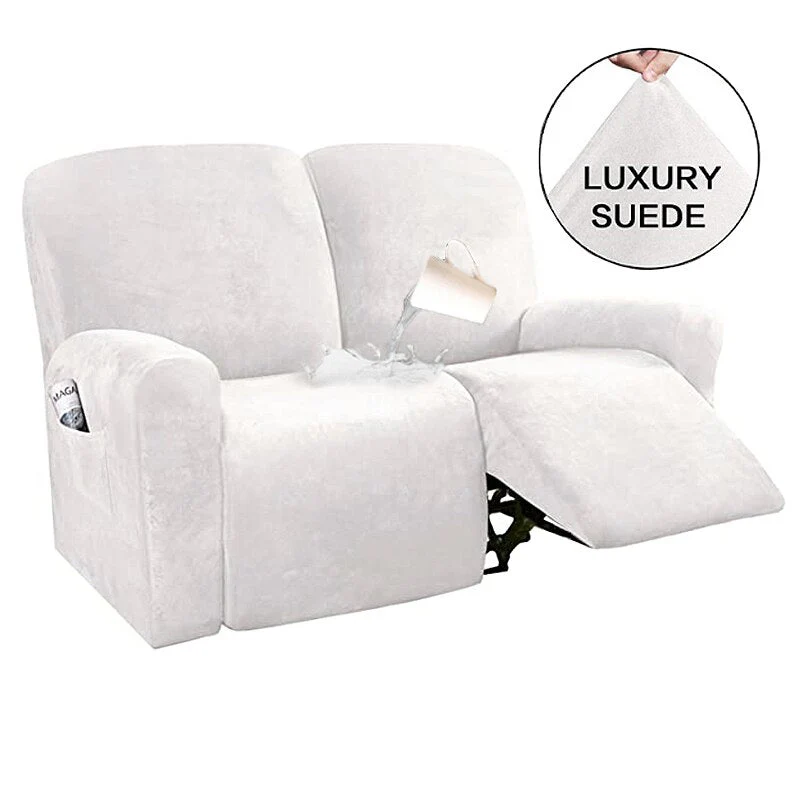 1 2 3 Seater WaterRepellent Recliner Sofa Covers Elastic Relax Massage Couch Slipcovers for Living Room Armchair Sofa Covers - Image 15