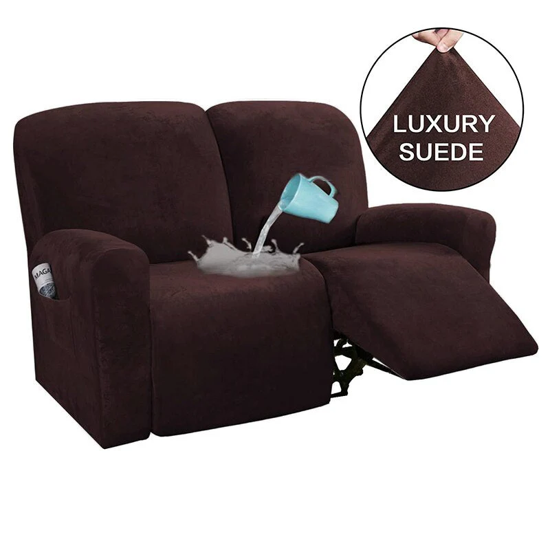 1 2 3 Seater WaterRepellent Recliner Sofa Covers Elastic Relax Massage Couch Slipcovers for Living Room Armchair Sofa Covers - Image 16