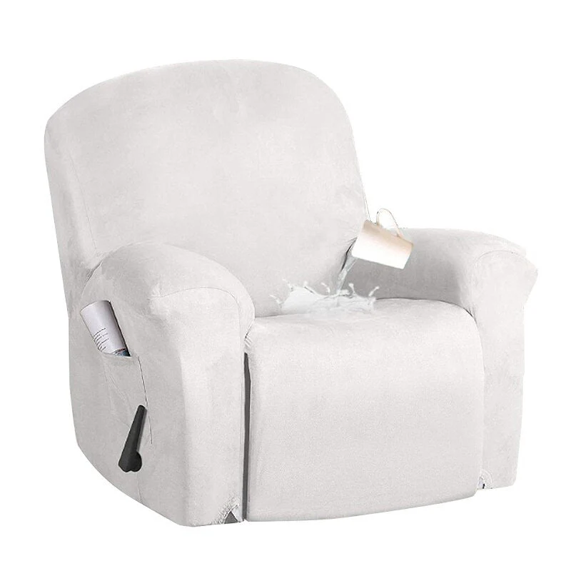 1 2 3 Seater WaterRepellent Recliner Sofa Covers Elastic Relax Massage Couch Slipcovers for Living Room Armchair Sofa Covers - Image 19