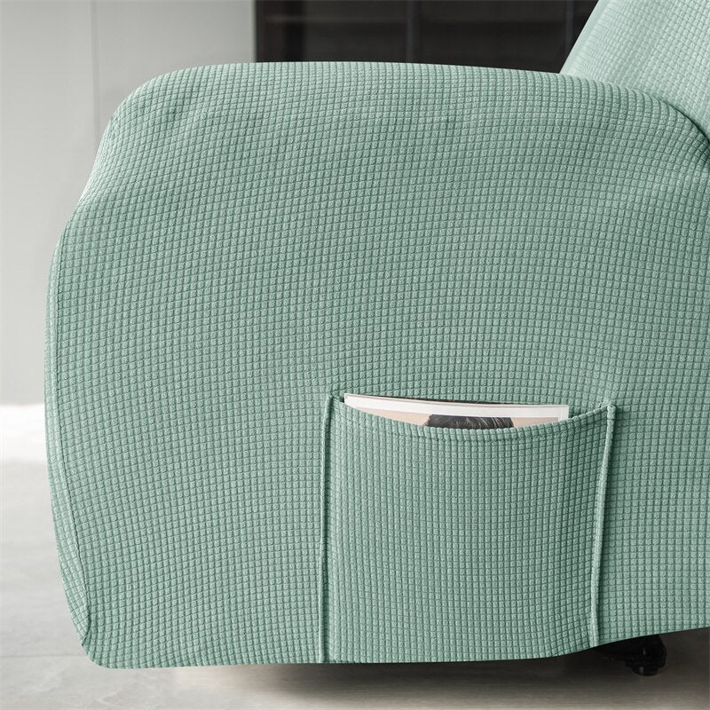 1/3 Seater Waterproof Recliner Sofa Cover for Living Room Elastic Reclining Chair Cover Protector Lazy Boy Relax Armchair Cover - Image 4