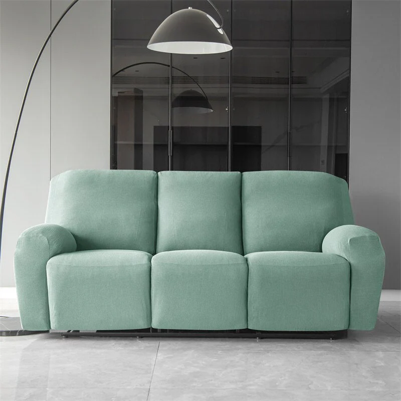 1/3 Seater Waterproof Recliner Sofa Cover for Living Room Elastic Reclining Chair Cover Protector Lazy Boy Relax Armchair Cover - Image 6