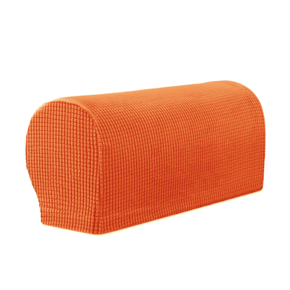 1 Pair Stretch Armrest Covers Set Chair Sofa Arm Protectors Armchair Covers Solid Couch Cover Removable Elastic Loveseat Sover - Image 13