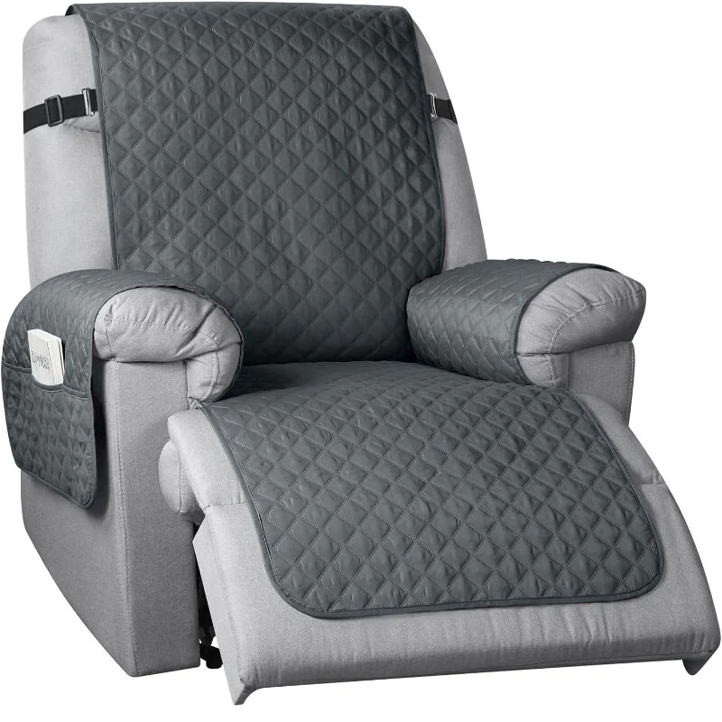 1 Seat Non-Slip Recliner Chair Cover Sofa Slipcover Reversible Pet Cover Protector Couch Cover - Image 10