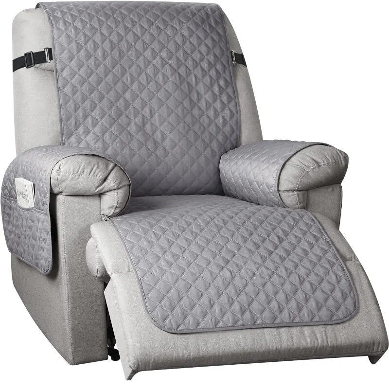 1 Seat Non-Slip Recliner Chair Cover Sofa Slipcover Reversible Pet Cover Protector Couch Cover - Image 7