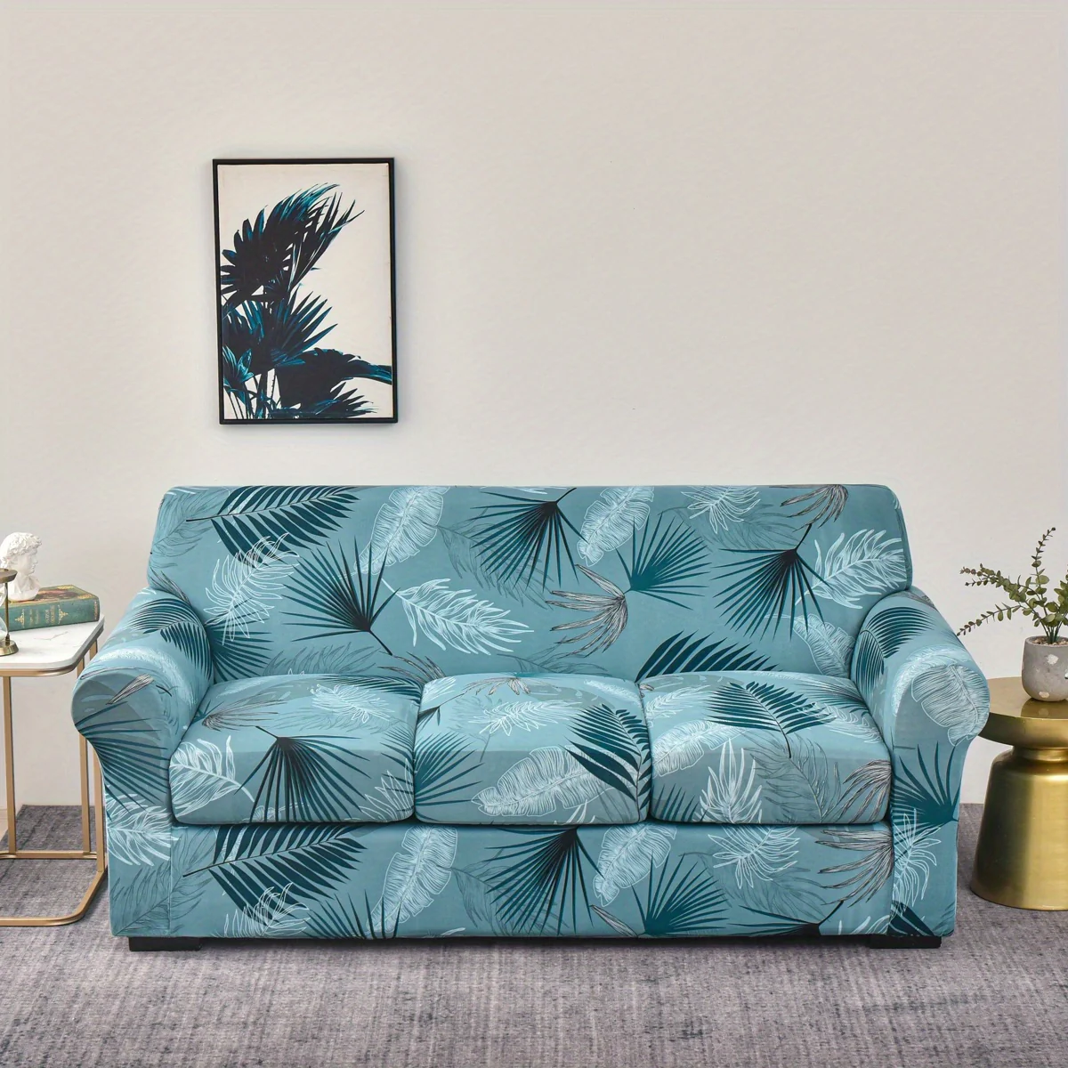 1 Set Of 2/3/4pcs Sofa Slipcover Elastic Sofa Cover Protective Couch Cover With Sofa Cushion Cover Couch Cushion Cover - Image 7