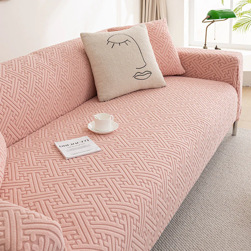 2025 Luxury Lazy-Friendly Sofa Cover Set Full-Coverage Universal Couch Covers All-Season Protector with No-Tuck Elastic Design - Image 9