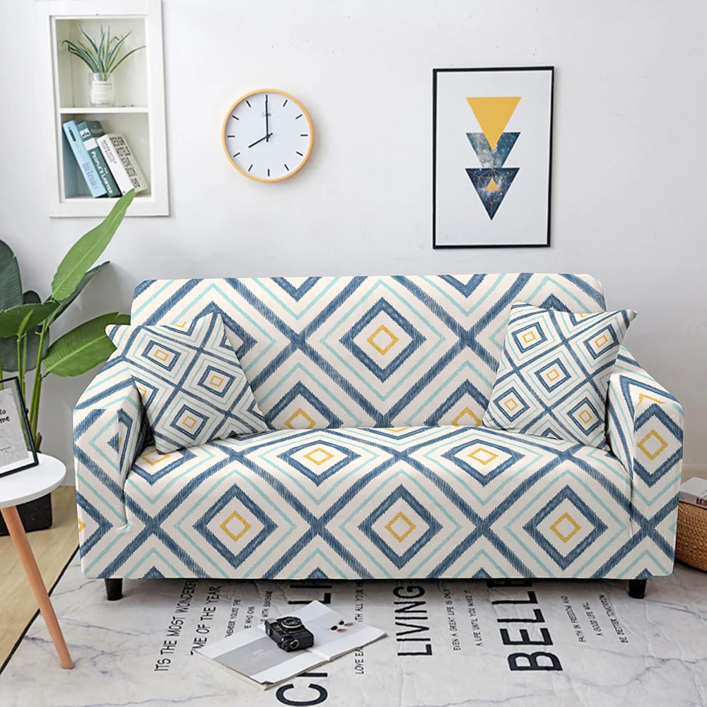 3D Sofa Covers 3D Couch Covers Case Corner Sofa Cover Elastic Couch Slipcovers Sofa Protector Funda Sofa Couch Cover 1/2/3/4 Seaters - Image 12