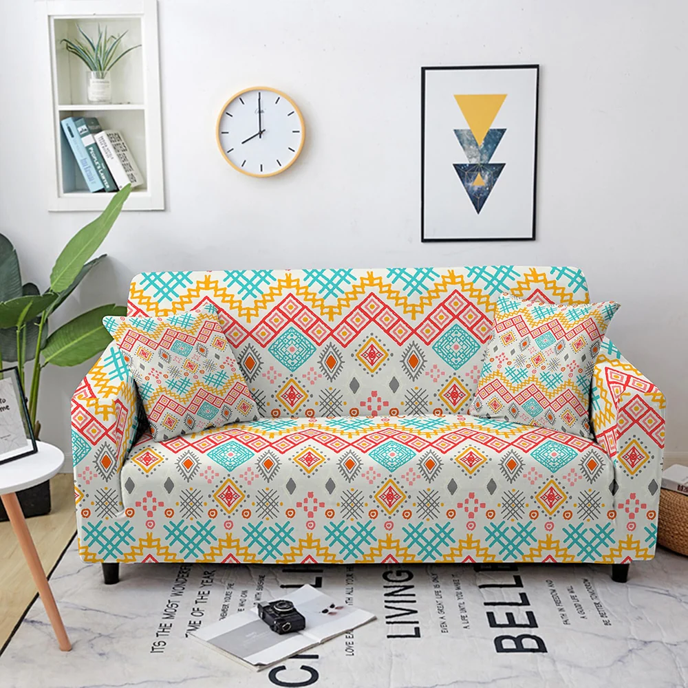 3D Sofa Covers 3D Couch Covers Case Corner Sofa Cover Elastic Couch Slipcovers Sofa Protector Funda Sofa Couch Cover 1/2/3/4 Seaters - Image 16
