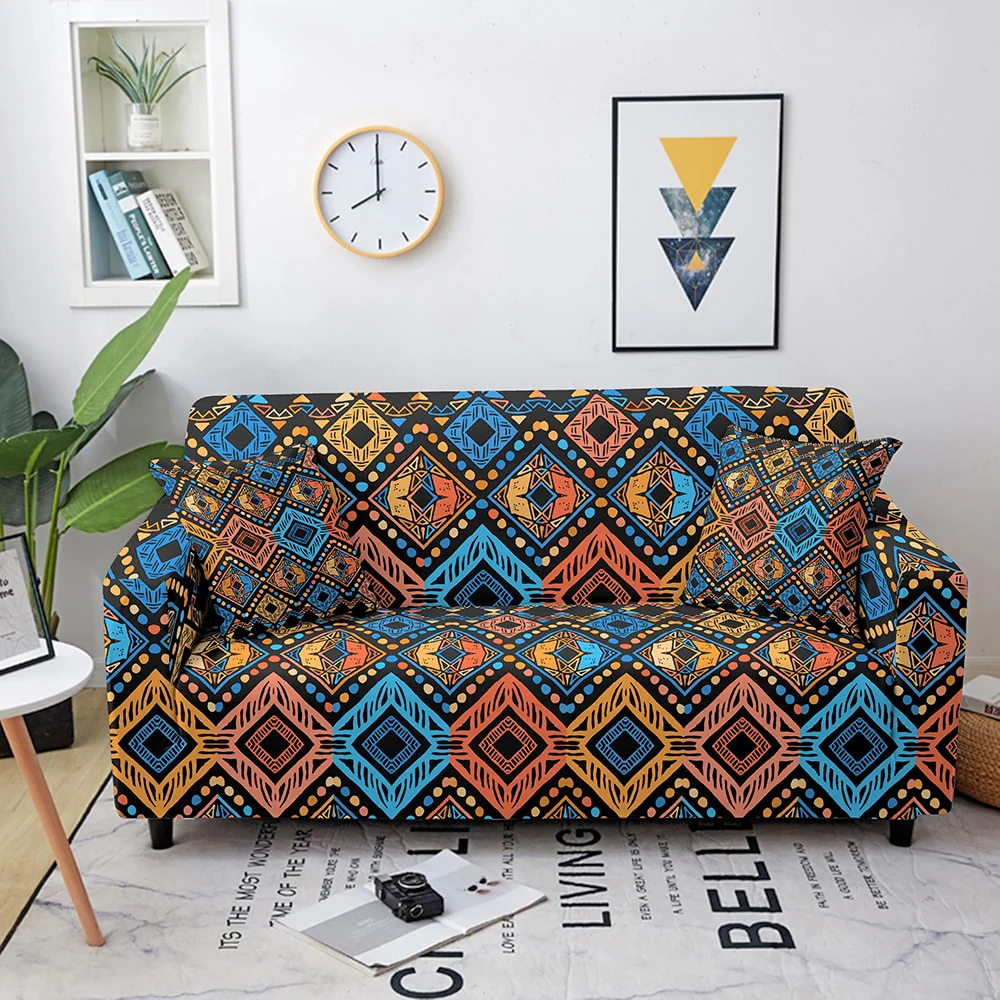 3D Sofa Covers 3D Couch Covers Case Corner Sofa Cover Elastic Couch Slipcovers Sofa Protector Funda Sofa Couch Cover 1/2/3/4 Seaters - Image 17