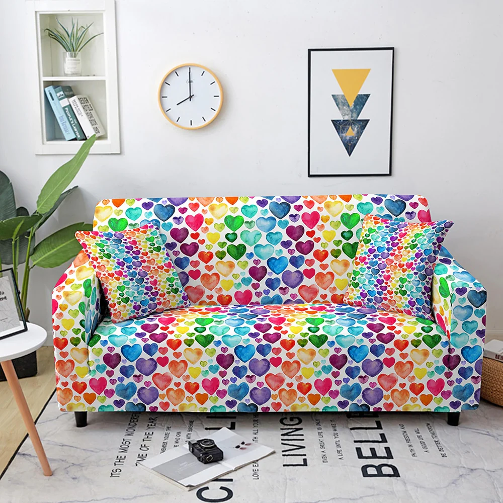 3D Sofa Covers 3D Couch Covers Case Corner Sofa Cover Elastic Couch Slipcovers Sofa Protector Funda Sofa Couch Cover 1/2/3/4 Seaters - Image 28
