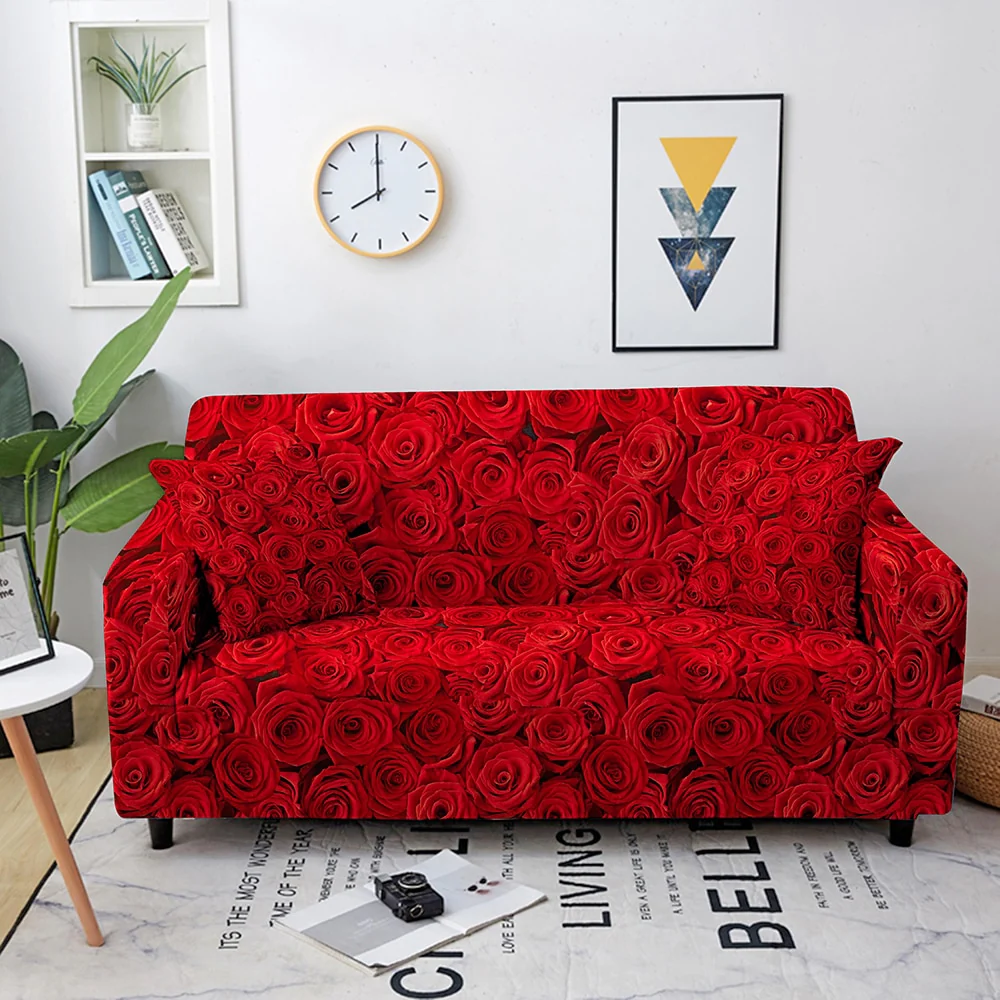 3D Sofa Covers 3D Couch Covers Case Corner Sofa Cover Elastic Couch Slipcovers Sofa Protector Funda Sofa Couch Cover 1/2/3/4 Seaters - Image 29
