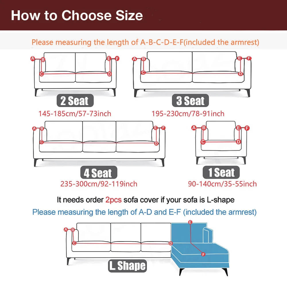 3D Sofa Covers 3D Couch Covers Case Corner Sofa Cover Elastic Couch Slipcovers Sofa Protector Funda Sofa Couch Cover 1/2/3/4 Seaters - Image 5