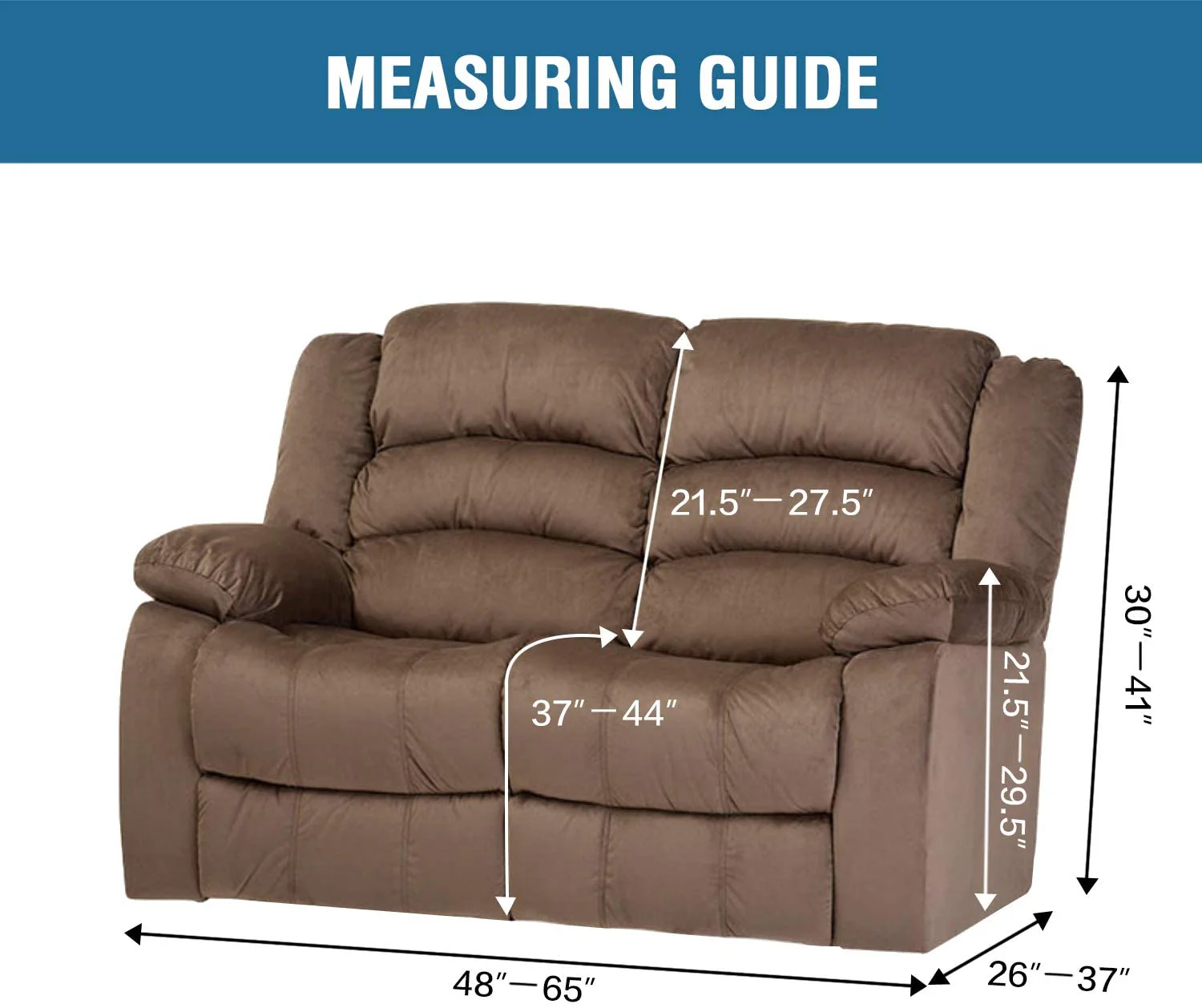 6Pcs/Set Velvet Recliner Sofa Covers Velvet Stretch High Grade Reclining Couch Covers For 2 Cushion Sofa Home Decor Covers Fit Soft Washable - Image 3