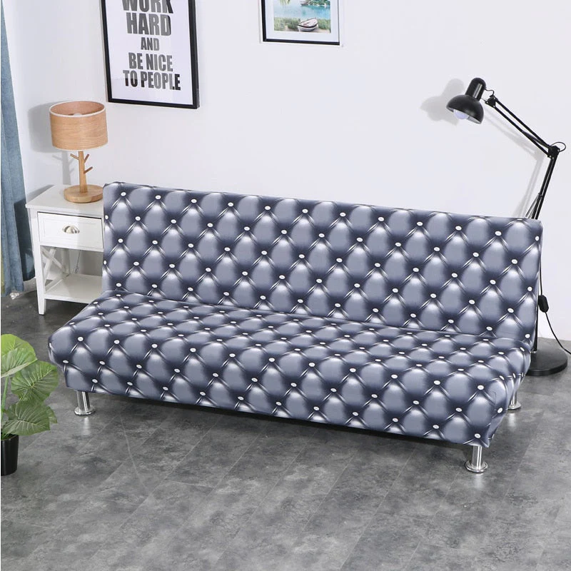All-inclusive Folding Sofa Bed Cover Tight Wrap Sofa Towel Rekbare Kaft Couch Cover Without Armrest Housse De Canap Cubre Sofa Armless Covers - Image 21