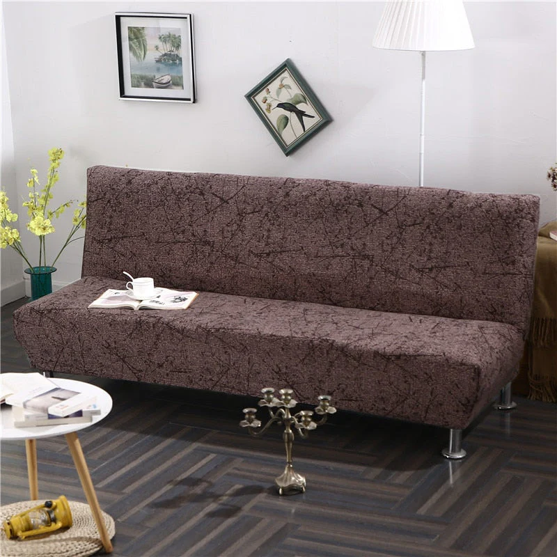All-inclusive Folding Sofa Bed Cover Tight Wrap Sofa Towel Rekbare Kaft Couch Cover Without Armrest Housse De Canap Cubre Sofa Armless Covers - Image 24