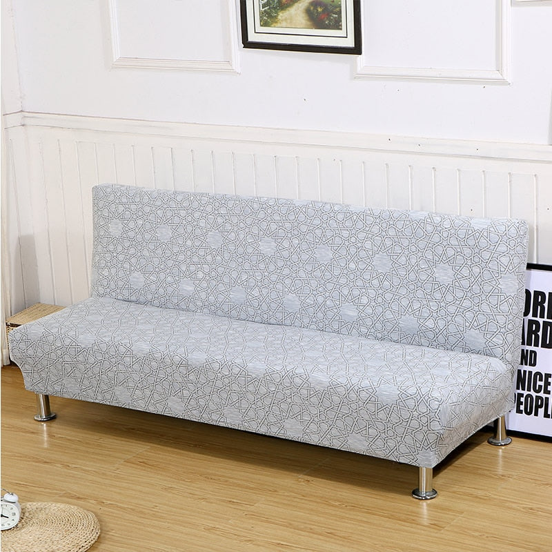 All-inclusive Folding Sofa Bed Cover Tight Wrap Sofa Towel Rekbare Kaft Couch Cover Without Armrest Housse De Canap Cubre Sofa Armless Covers - Image 28