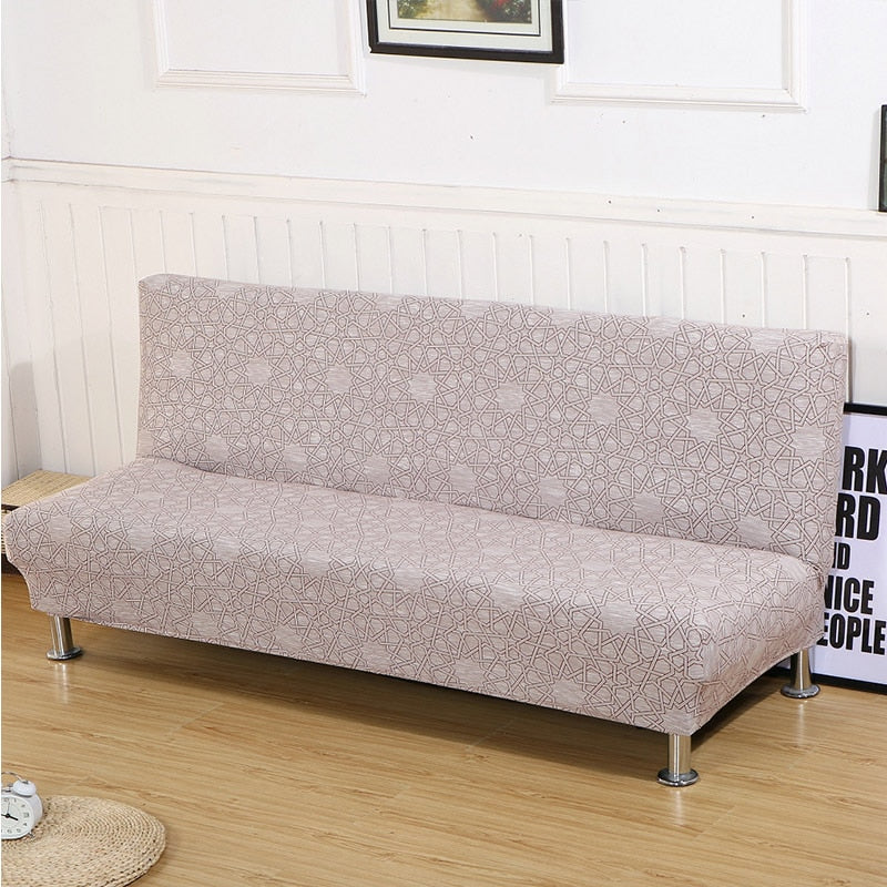 All-inclusive Folding Sofa Bed Cover Tight Wrap Sofa Towel Rekbare Kaft Couch Cover Without Armrest Housse De Canap Cubre Sofa Armless Covers - Image 29