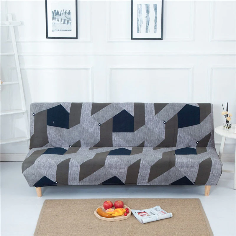All-inclusive Folding Sofa Bed Cover Tight Wrap Sofa Towel Rekbare Kaft Couch Cover Without Armrest Housse De Canap Cubre Sofa Armless Covers - Image 6