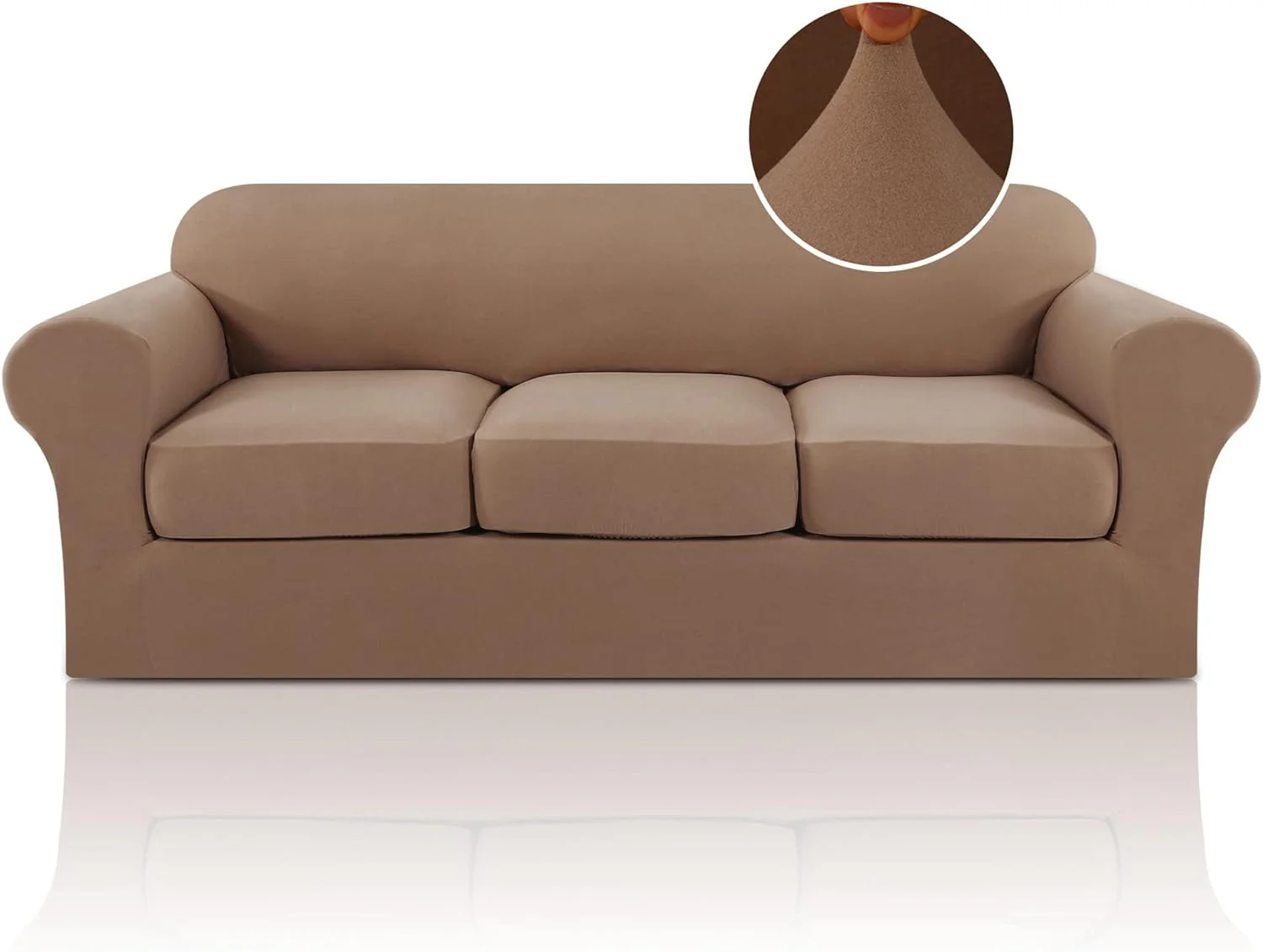 Best Real Velvet Stretch Sofa Covers 2025 New Stretch Velvet Couch Covers for Cushion Sofa Slipcovers Soft Sofa Slip Covers Furniture Covers - Image 50