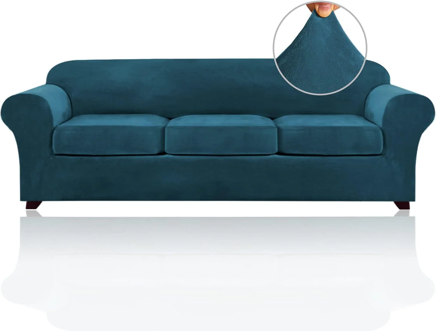 Best Real Velvet Stretch Sofa Covers 2025 New Stretch Velvet Couch Covers for Cushion Sofa Slipcovers Soft Sofa Slip Covers Furniture Covers - Image 60