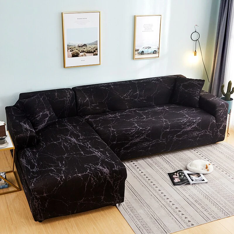 Corner Sofa Covers for Pets Sofa Cover Elastic 1/2/3/4 Seater L-Style Sofa Cover Slipcovers Stretch Stretch Sofa Covers Couch Cover Sofa - Image 17