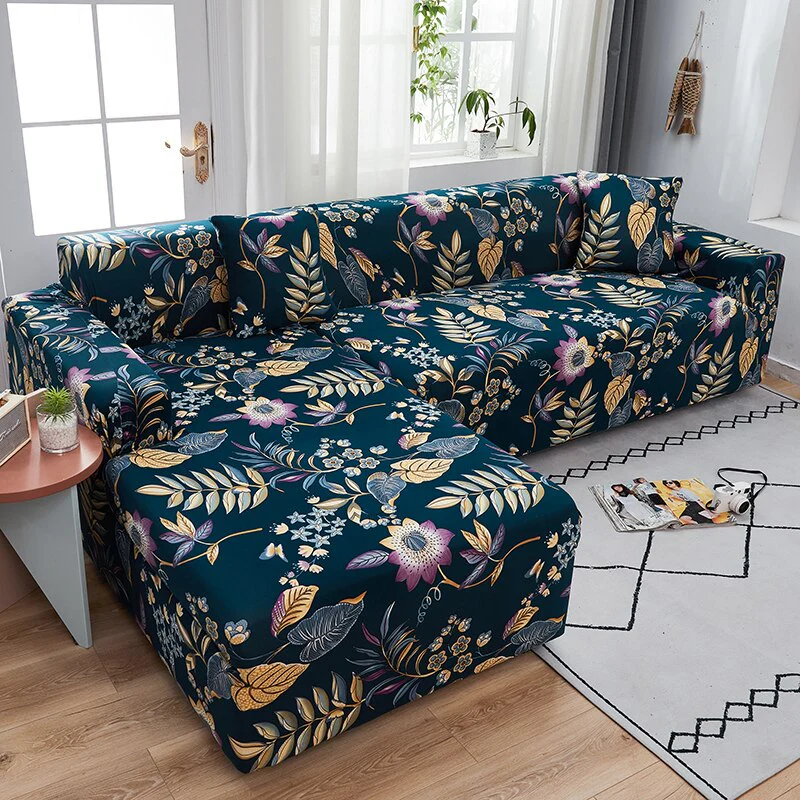 Corner Sofa Covers for Pets Sofa Cover Elastic 1/2/3/4 Seater L-Style Sofa Cover Slipcovers Stretch Stretch Sofa Covers Couch Cover Sofa - Image 18