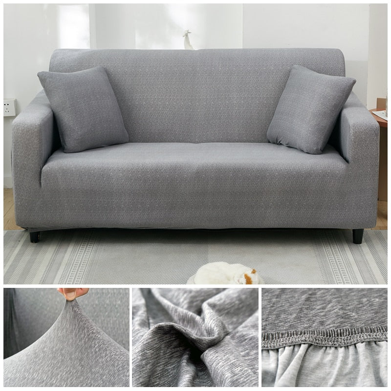 Cross Pattern Elastic Sofa Cover Stretch All-inclusive Sofa Covers Couch Cover Armseat Covers Loveseat 1/2/3/4 seater Cover Sofa Slipcovers - Image 6