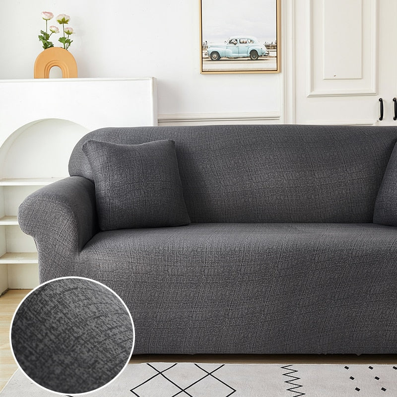 Cross Pattern Elastic Sofa Cover Stretch All-inclusive Sofa Covers for Living Room Couch Cover Loveseat Sofa Slipcovers - Image 14