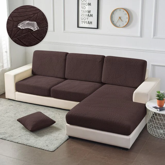 Cushion Cover Waterproof Sofa Covers Elastic Stretch Sofa Seat Slipcover Couch Covers for Sofa Cushion Cover Livingroom Furniture Protector - Image 14