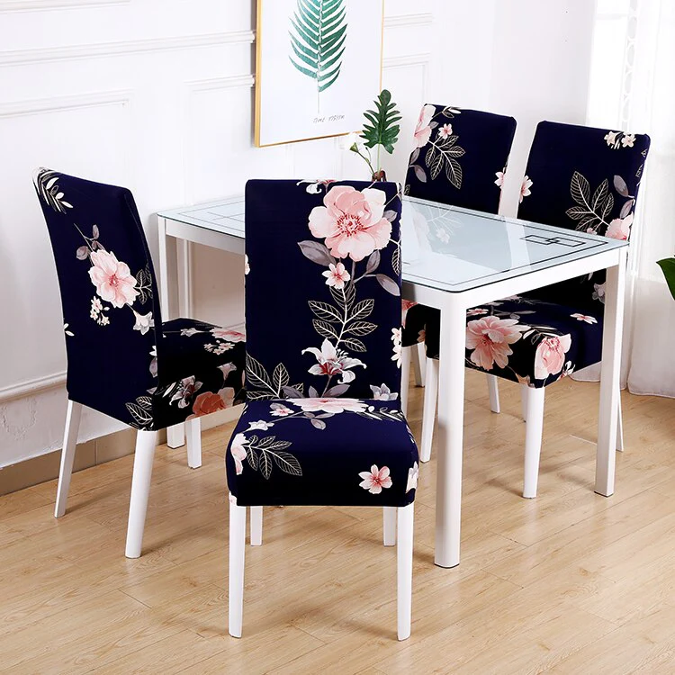 Dining Chair Cover Cheap Anti-dirty Slipcover Elastic Seat Chair Cover for Living Room Kitchen Wedding Banquet Party Removable - Image 26