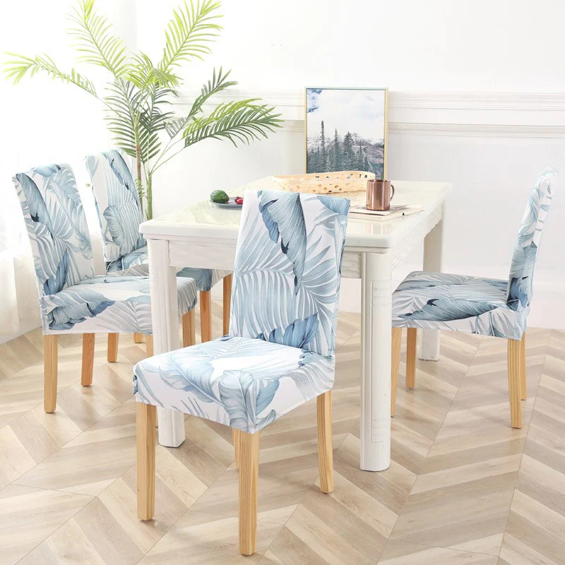 Dining Chair Cover Cheap Anti-dirty Slipcover Elastic Seat Chair Cover for Living Room Kitchen Wedding Banquet Party Removable - Image 9