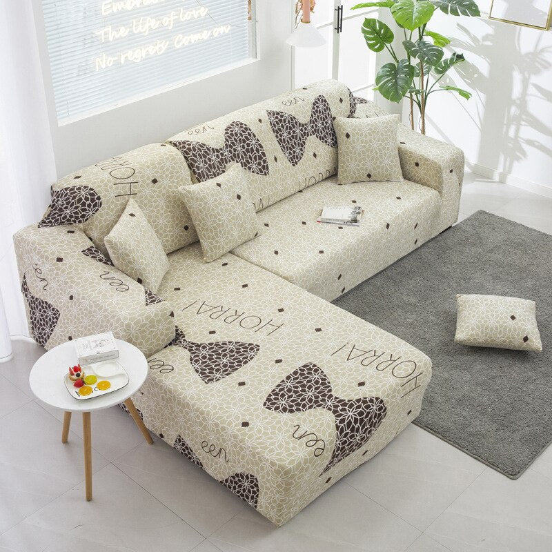 Elastic Corner Sofa Covers for Living Room 1/2/3/4 Seater L Shaped Sofa Cover Chaise Longue Stretch Cover for Sofa Couch Armchair - Image 20