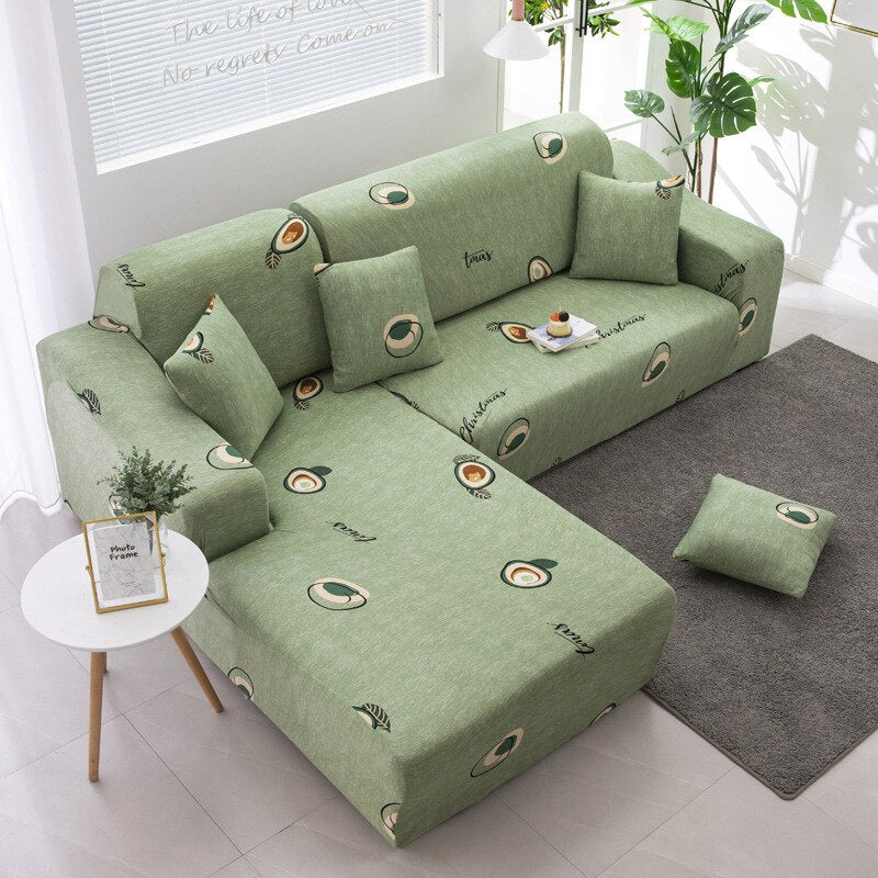 Elastic Corner Sofa Covers for Living Room 1/2/3/4 Seater L Shaped Sofa Cover Chaise Longue Stretch Cover for Sofa Couch Armchair - Image 29
