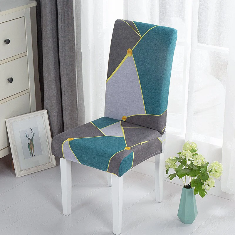 Elastic Dining Chair Covers Home Wedding Chair Cushion Removable Slipcovers Protector Anti-Dust Furniture Decor For Banquet Party - Image 10