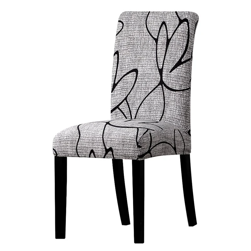 Elastic Floral Print Chair Covers Spandex Chair Cover Stretch Home Dining Multifunctional Spandex Elastic Cloth Universal Size - Image 24