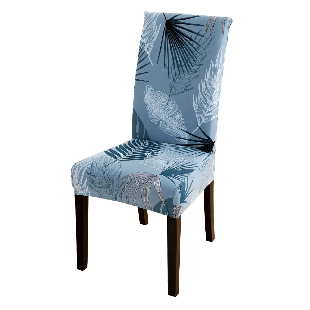 Elastic Floral Print Chair Covers Spandex Chair Cover Stretch Home Dining Multifunctional Spandex Elastic Cloth Universal Size - Image 25
