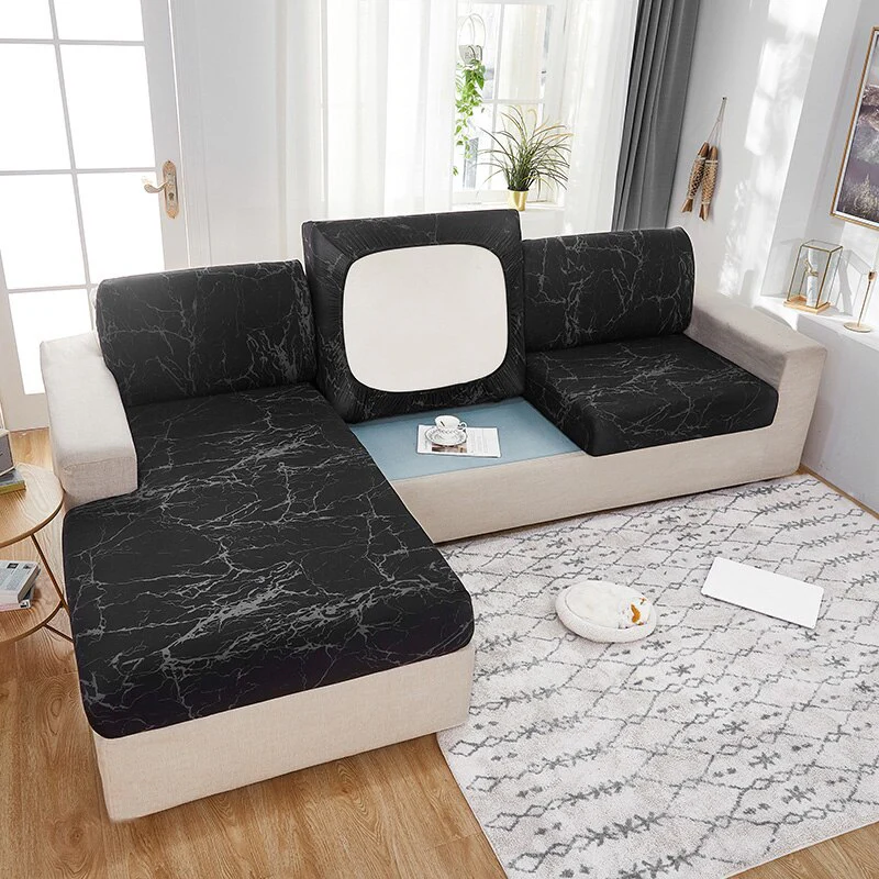 Elastic Geometric Sofa Seat Cushion Cover Stretch Tight Sofa Cover for Living Room Chaise Lounge Couch Corner Sofa Slipcover Seat Cover - Image 15