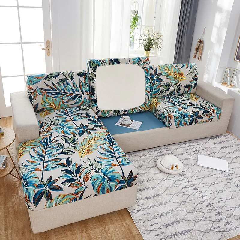 Elastic Geometric Sofa Seat Cushion Cover Stretch Tight Sofa Cover for Living Room Chaise Lounge Couch Corner Sofa Slipcover Seat Cover - Image 17